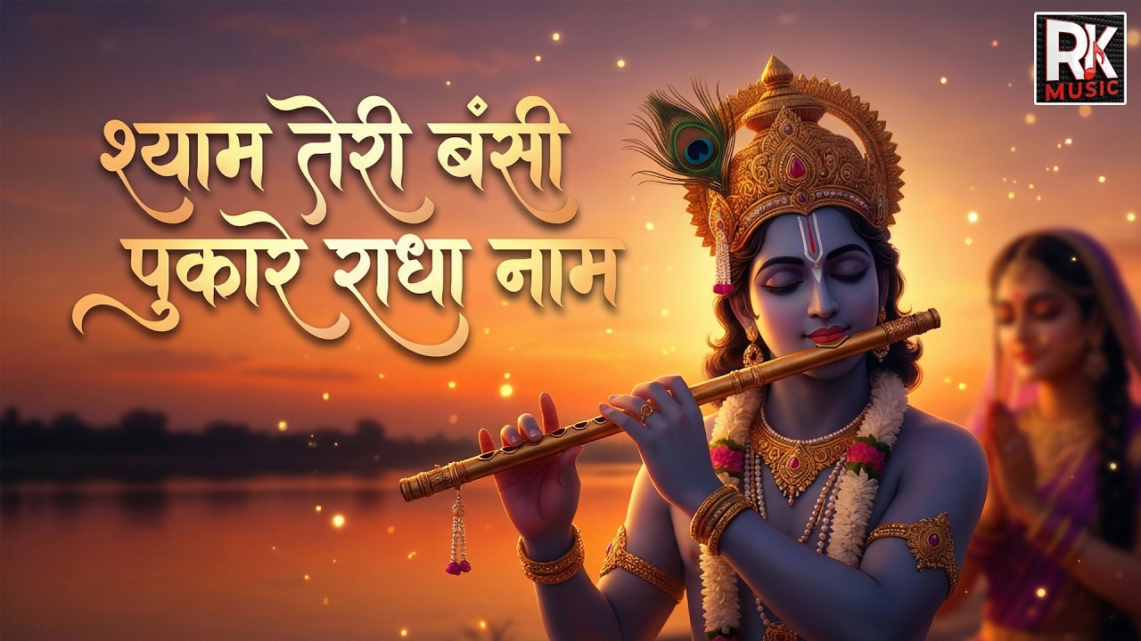 श्याम तेरी बंसी पुकारे राधा नाम || Krishna New Song || Rk Music Chitroda