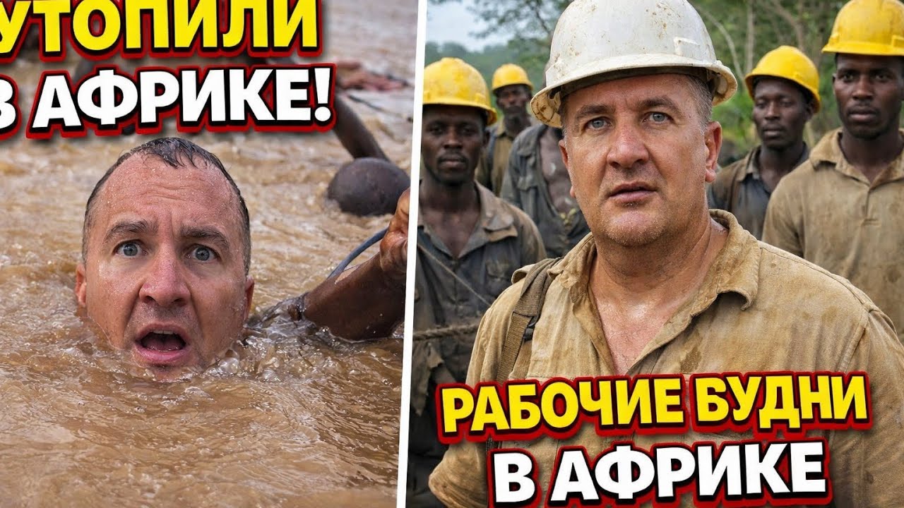 Утопили в Африке! Суровые будни в Абиджане !