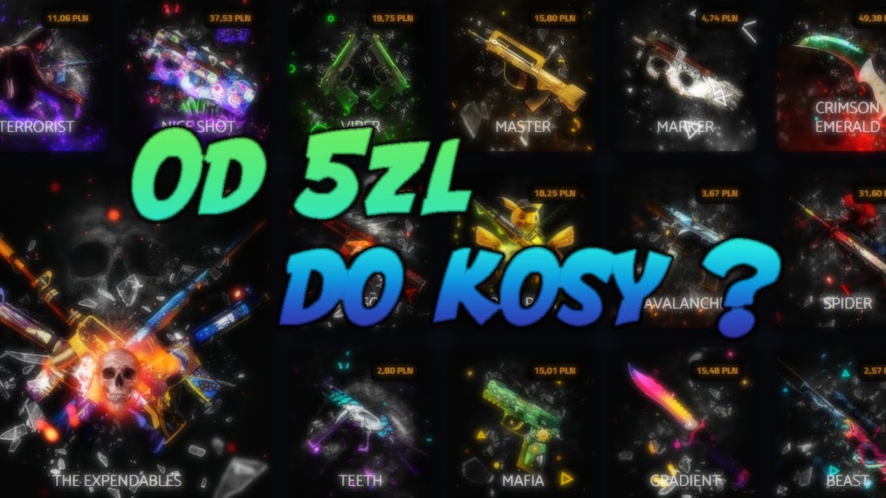 Od 5 złotych do kosy? | keydrop.pl |