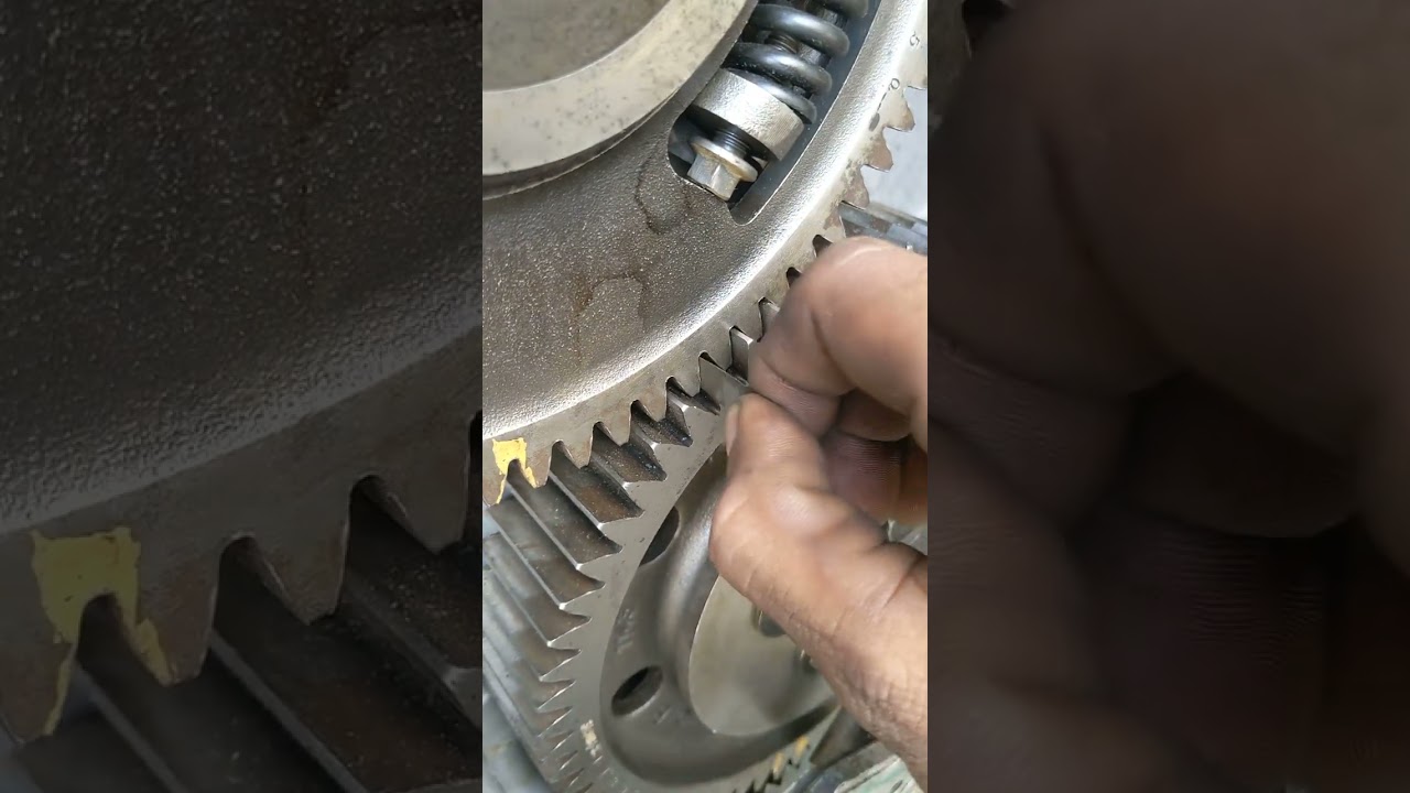 how to set Cummins Qsx15 cam  gear lash timing 6°4° by GB POWER