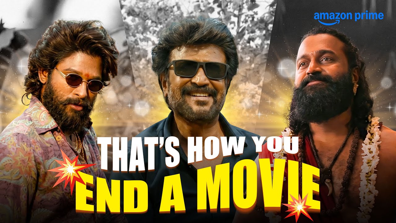 Mega Stars, Mass Climax 🔥🤯 | Rajinikanth, Allu Arjun, Rishabh Shetty and more | Prime Video India 