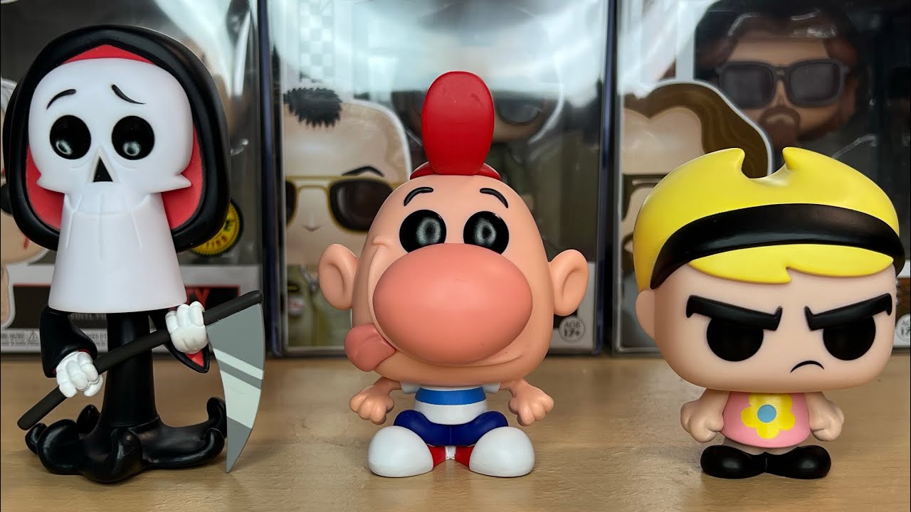 Funko Pop! Ужасные приключения Билли и Мэнди — распаковка полного набора