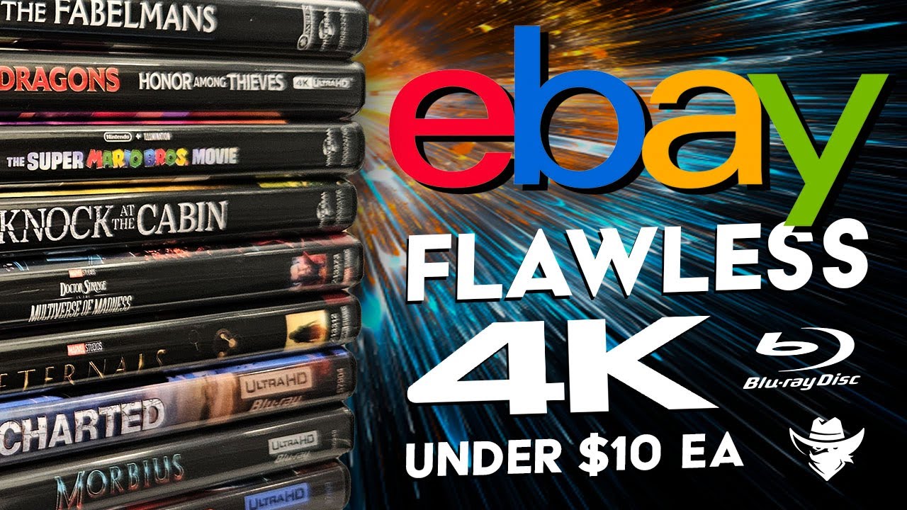 BULK buying 4k UHD Blu-Rays on eBay - Adding to the collection for under $10! 💿