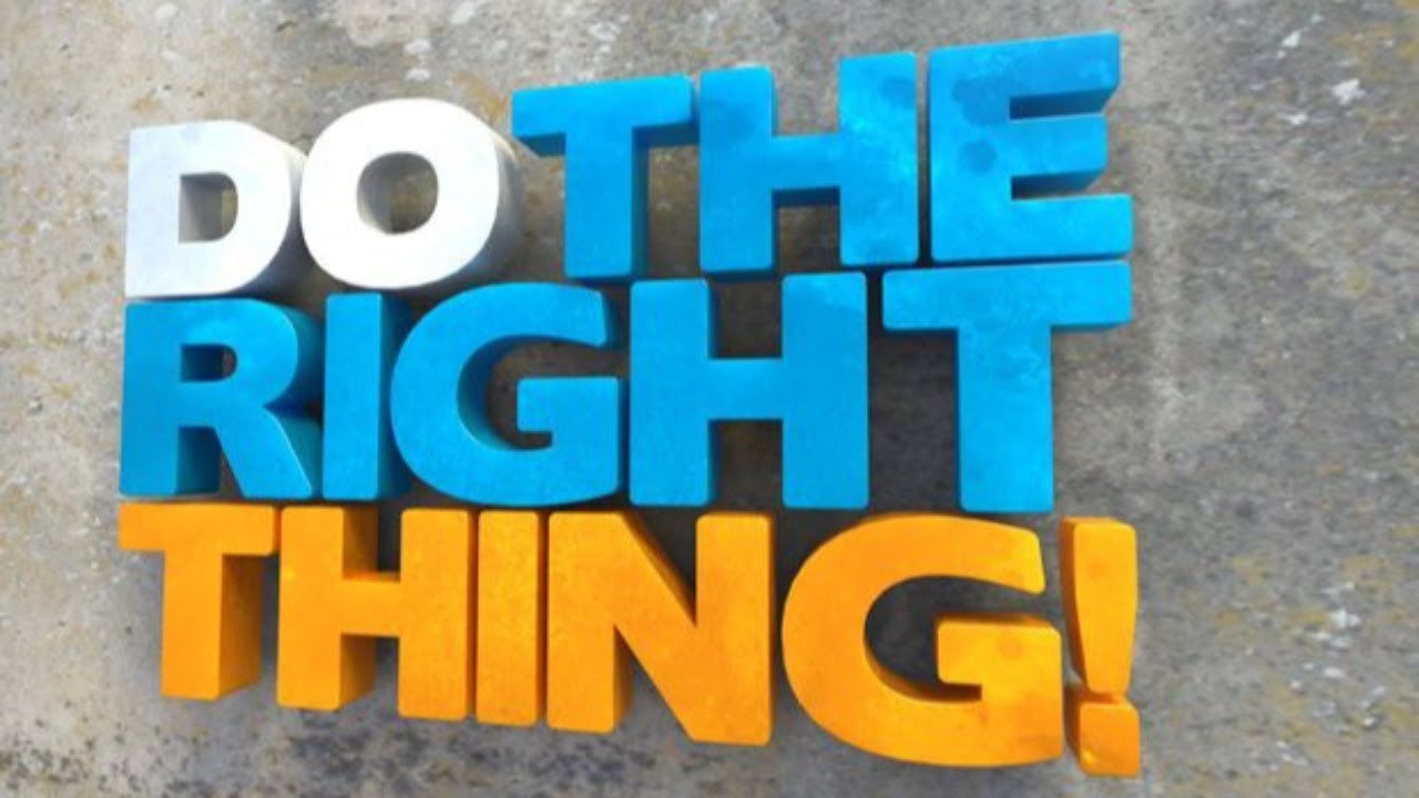 #ONPASSIVE - By Mike Ellis - LETS DO THE RIGHT THING!!