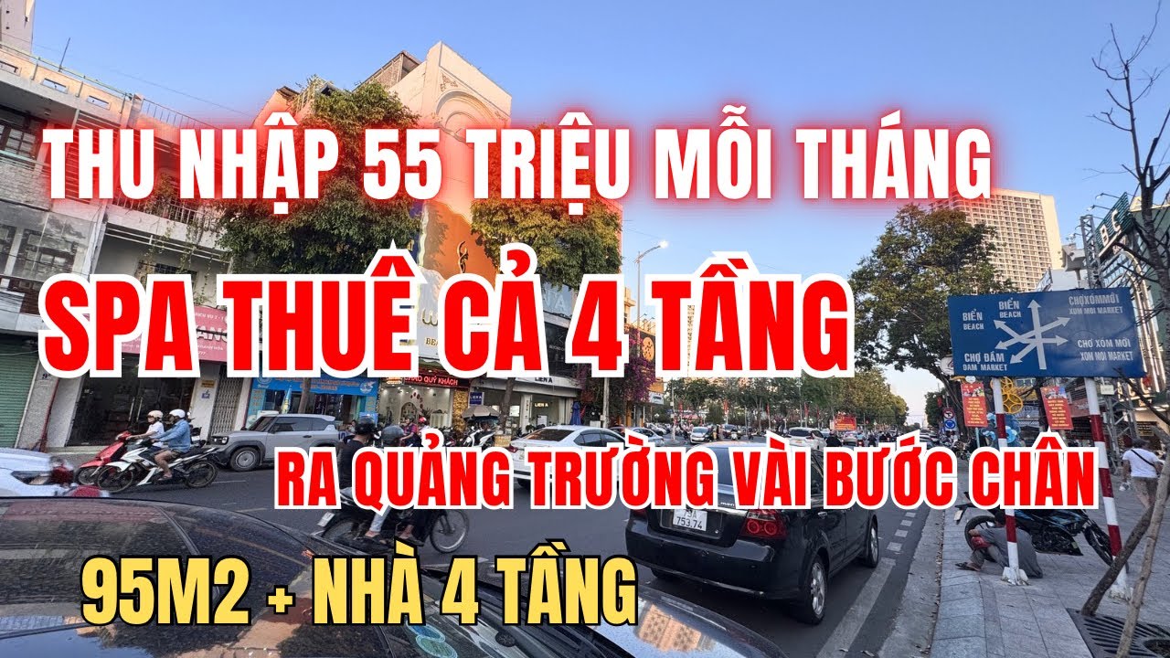 Thu nhập cho thuê rất tốt còn 4 năm gần Tháp Trầm Hương, ra biển chỉ vài trăm mét | Nhà Nha Trang 