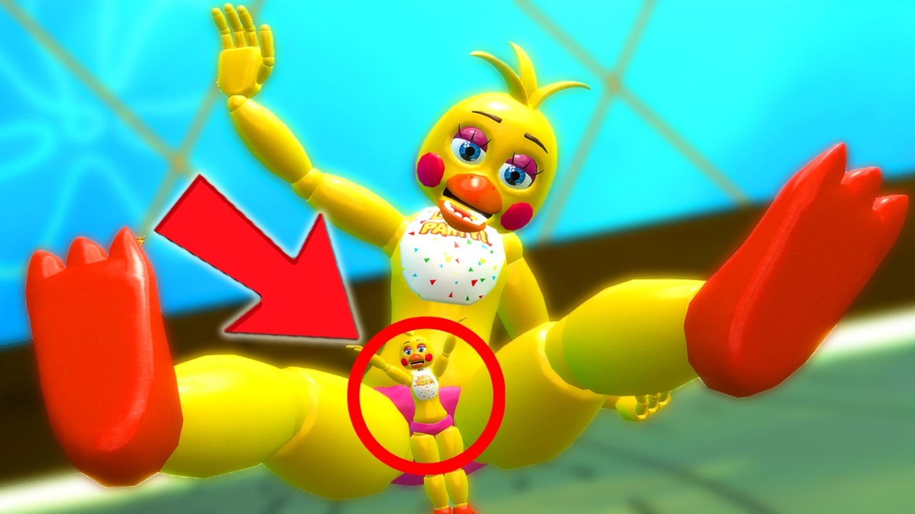 CHICA HAS A BABY! (Gmod FNAF Sandbox Funny Moments)
