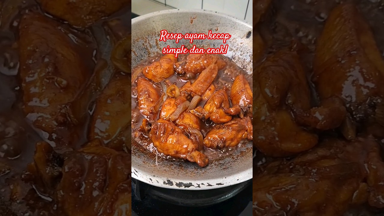 Resep ayam kecap simple dan enak!! #food #cooking #resep #ayamkecap