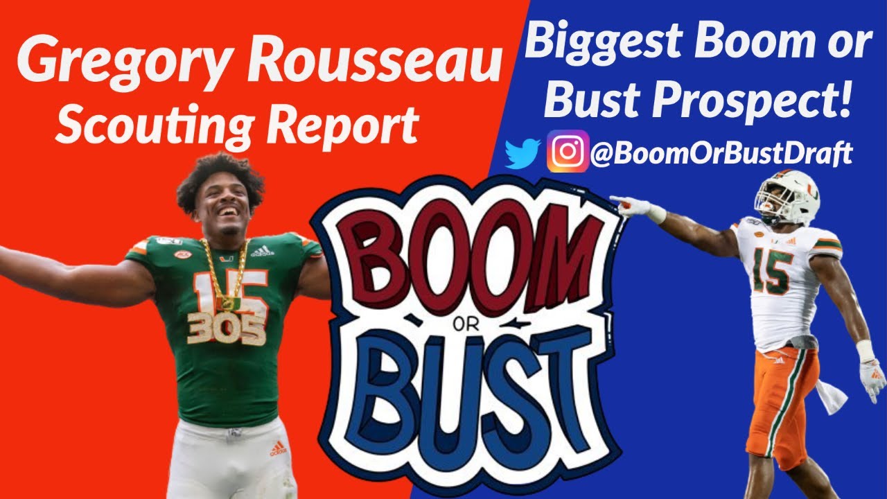 Gregory Rousseau Scouting Report: 2021's Most Polarizing Prospect! | Boom or Bust: The Draft Show