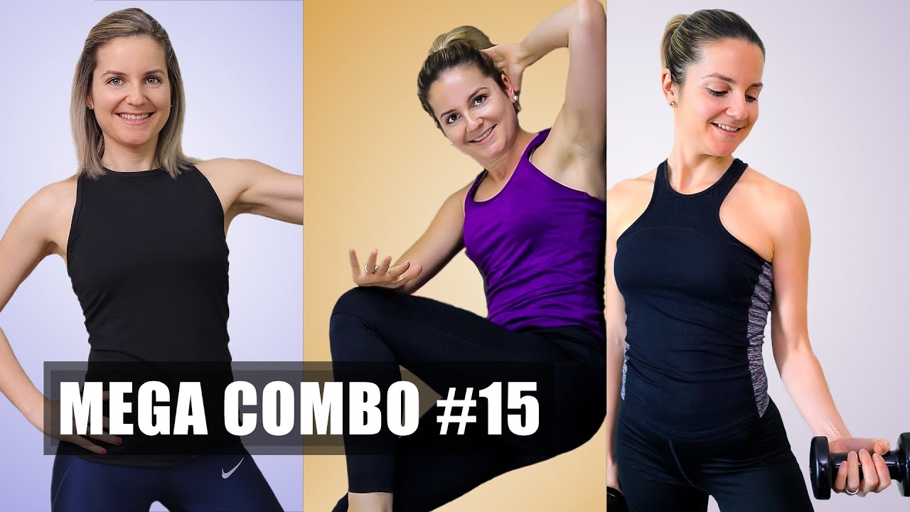 MEGA COMBO #15 🧡 MOLDEA Y TONIFICA BRAZOS Y ABDOMEN | SI&Eacute;NTETE JOVEN - 56 MINUTOS