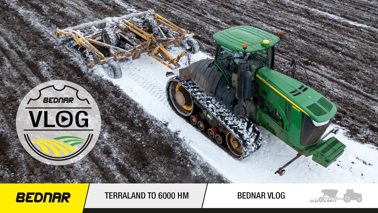 BEDNAR VLOG: Subsoiling with a TERRALAND TO 6000 HM at AGRO Slatiny a.s.