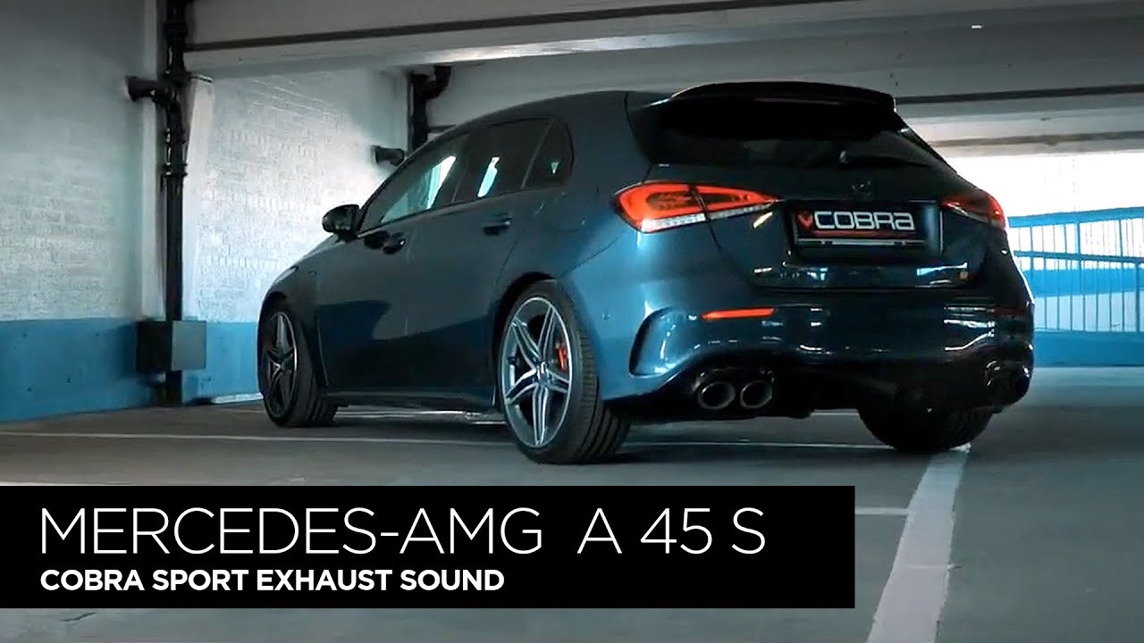 Mercedes-AMG A 45 S Cobra Sport Venom Exhaust SOUND (Loud - Box Delete)