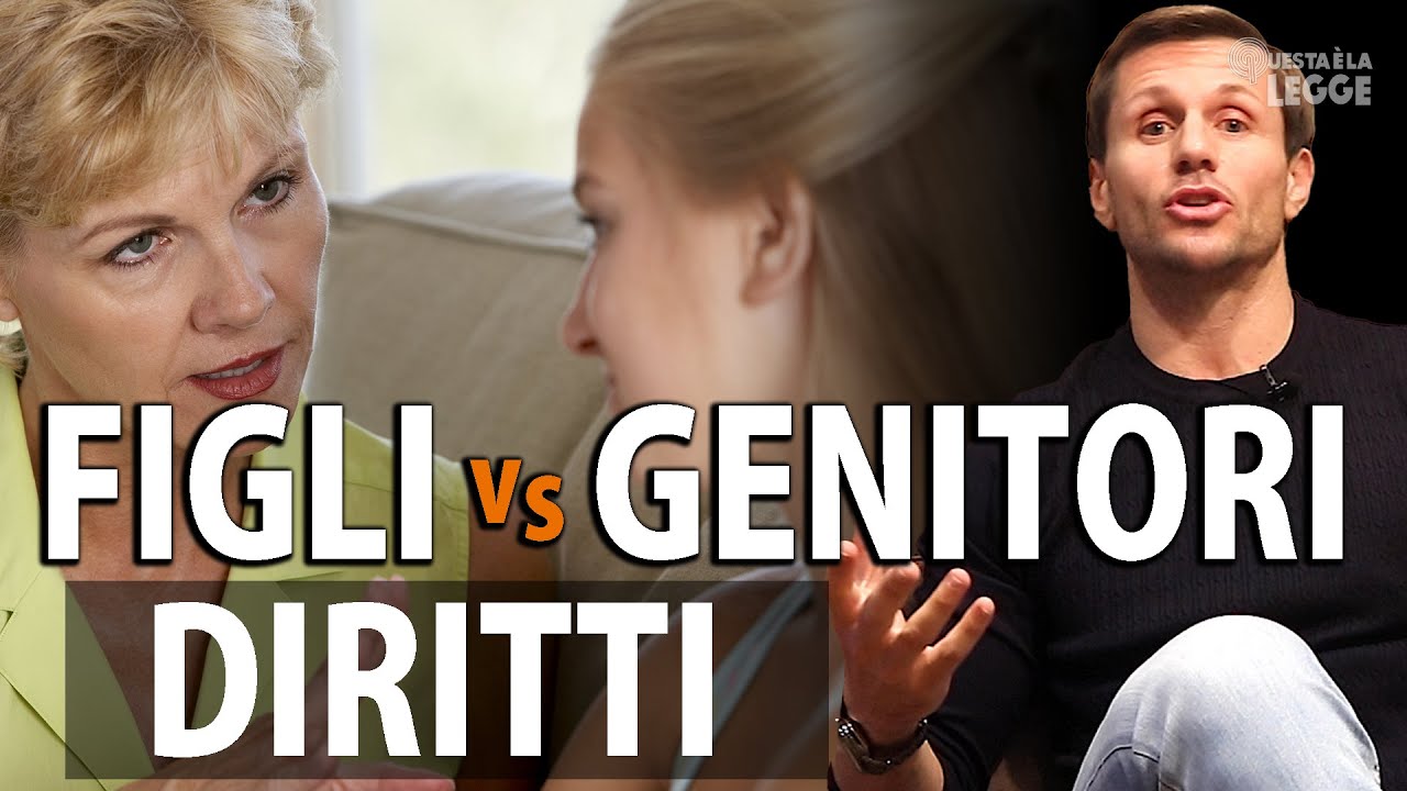 A cosa hanno diritto i figli dai genitori? | avv. Angelo Greco