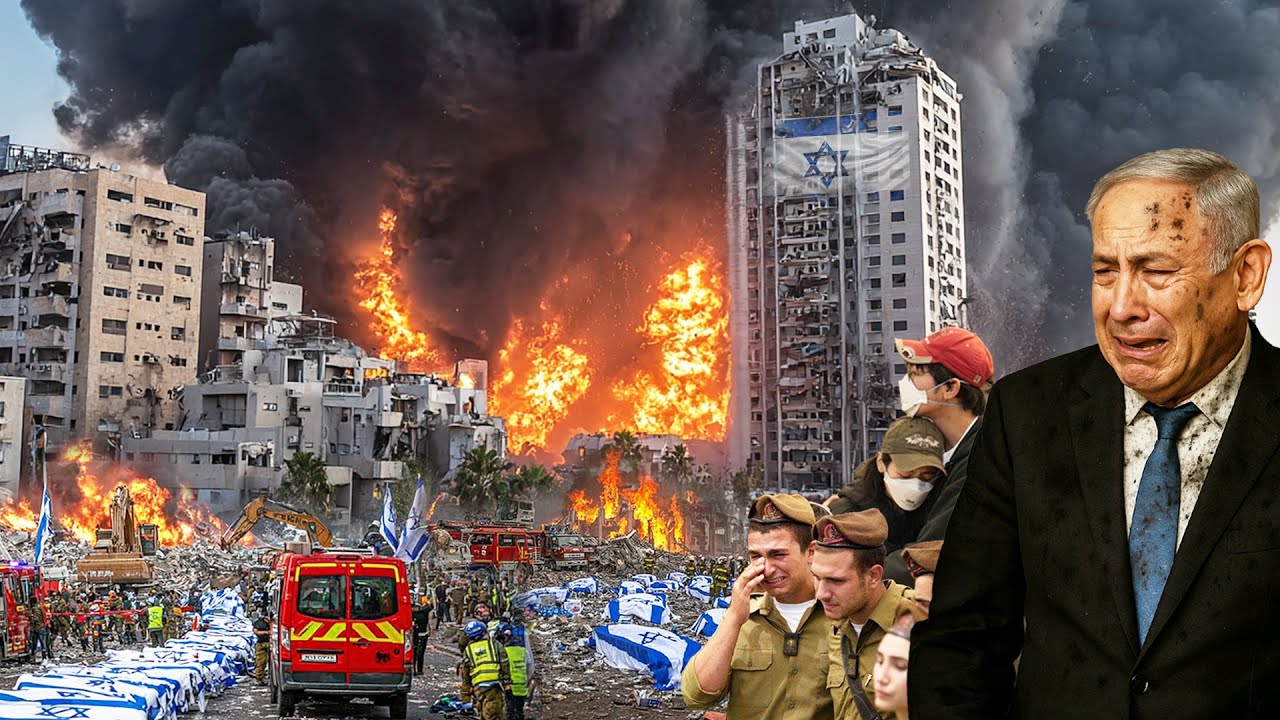 ISRAEL BENAR² ALAMI KEHANCURAN!? Derita Tel Aviv - Haifa Tak Henti Diserang Rudal Iran