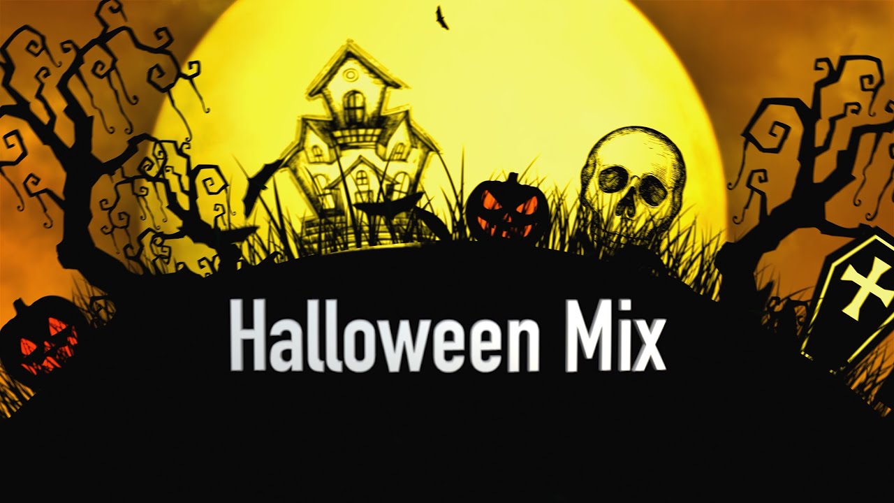 Хэллоуинская вечеринка с раздачей сладостей из багажников автомобилей - Популярная музыка на Хэлл...