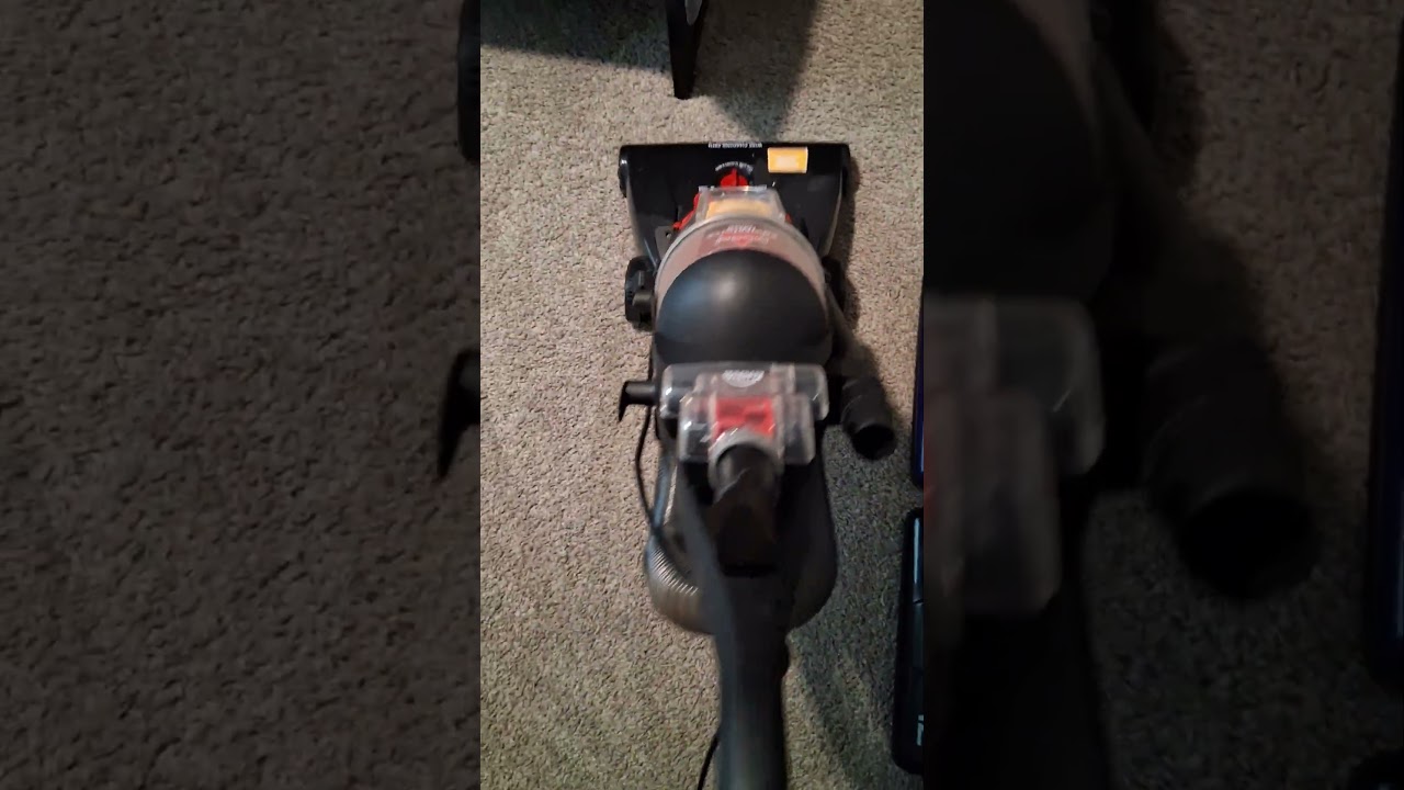 Bissell Powerforce Helix Turbo Doing Its Job