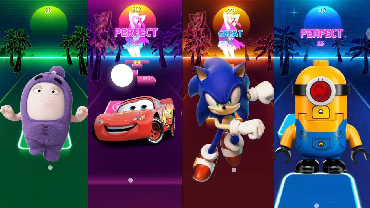 JEFF-MCQUEEN-SONIC-MEGA_MINIONS | Tiles Hop Vibes