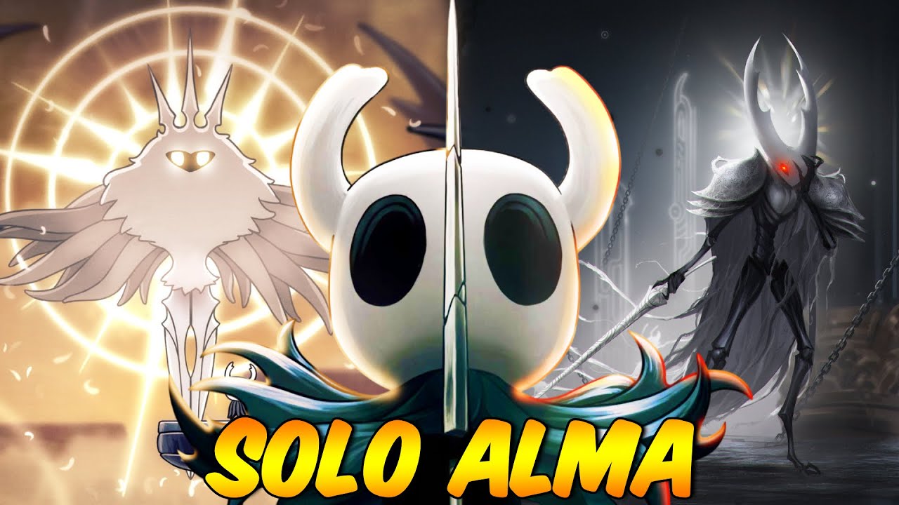 Puedes vencer Hollow Knight solo usando ALMA?