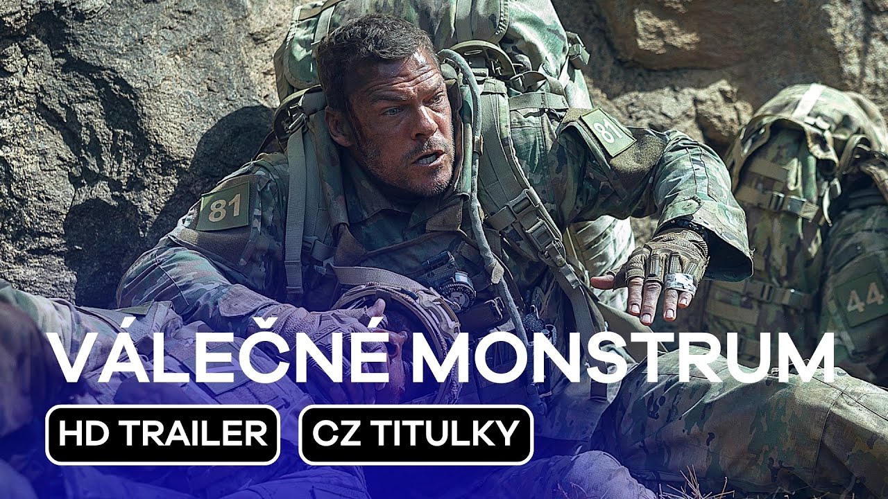 Válečné monstrum (War Machine): CZ HD Trailer (2026) - Alan Ritchson v hlavní roli!