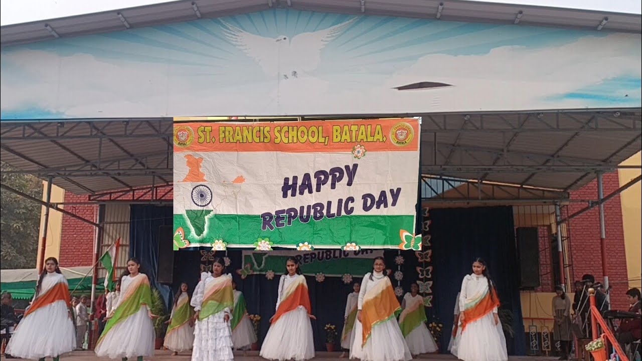 Republic Day Celebration 2024 | St. Francis School Batala | A Spectacular Display of Patriotism