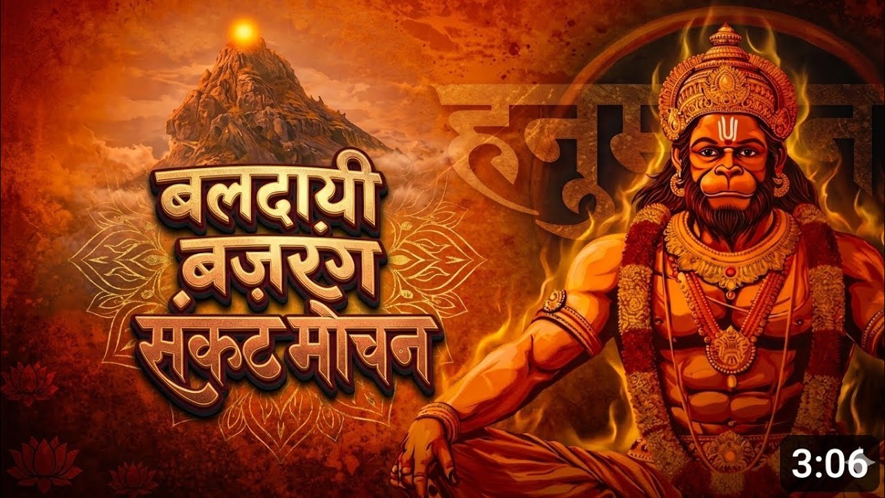 जय हनुमान 🚩 | संकटमोचन बजरंगी की दिव्य महिमा,JaiHanuman,SankatMochan,Bajrangbali,HanumanBhakti