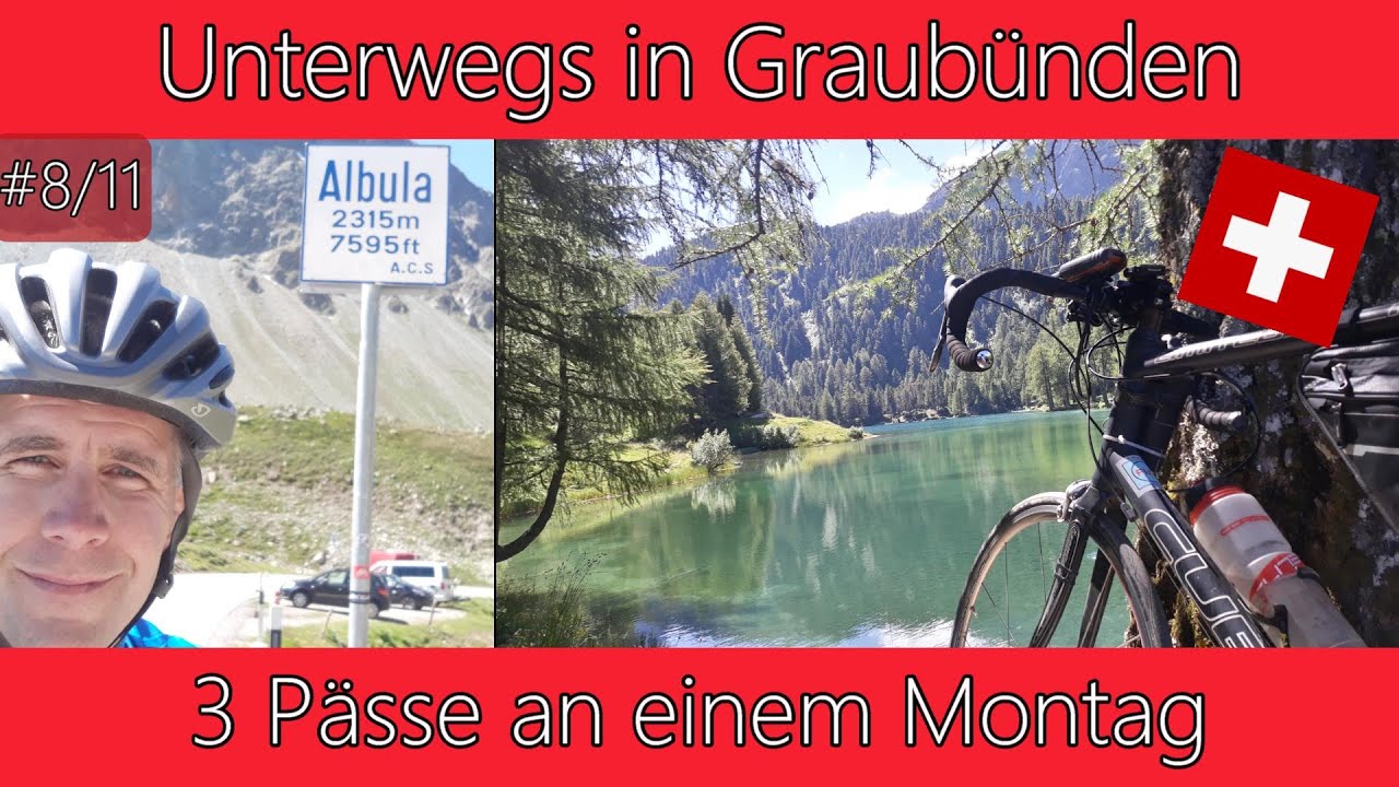Unterwegs in Graubünden | 3 Pässe an einem Montag | 4K |