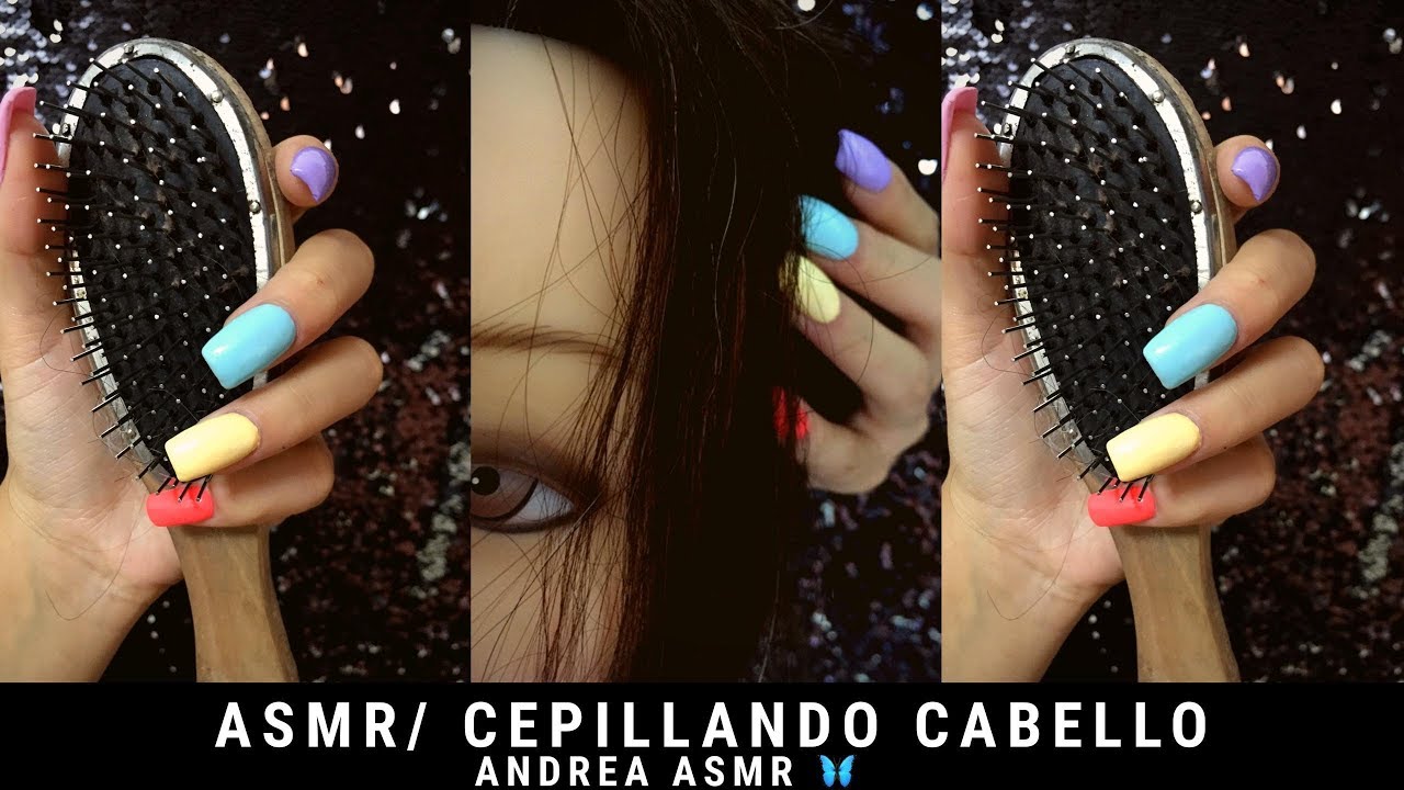 ASMR/ CEPILLANDO CABELLO/ Relajante/ Andrea ASMR 🦋