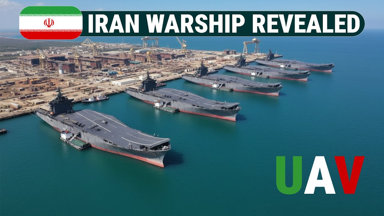 Iran’s First UAV Carrier Power: Unveiling Iran’s First Drone Carrier | A Naval Game-Changer.