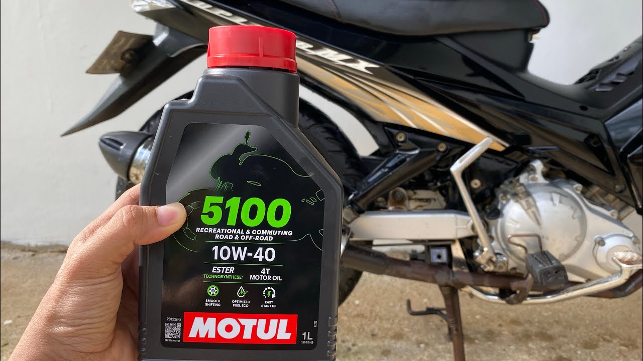 Coba oli MOTUL 5100 di JUPITER MX OLD