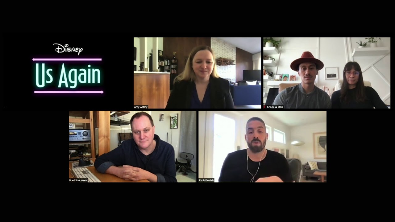 Disney's US AGAIN Junket - Interview Zach Parrish, Brad Simonsen, Keone & Mari Madrid