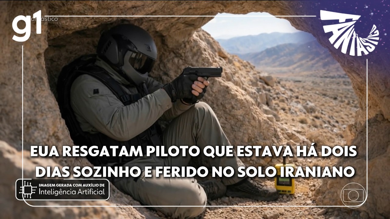 Fant&aacute;stico: A arriscada opera&ccedil;&atilde;o de resgate do militar americano que estava em ca&ccedil;a abatido pelo Ir&atilde;