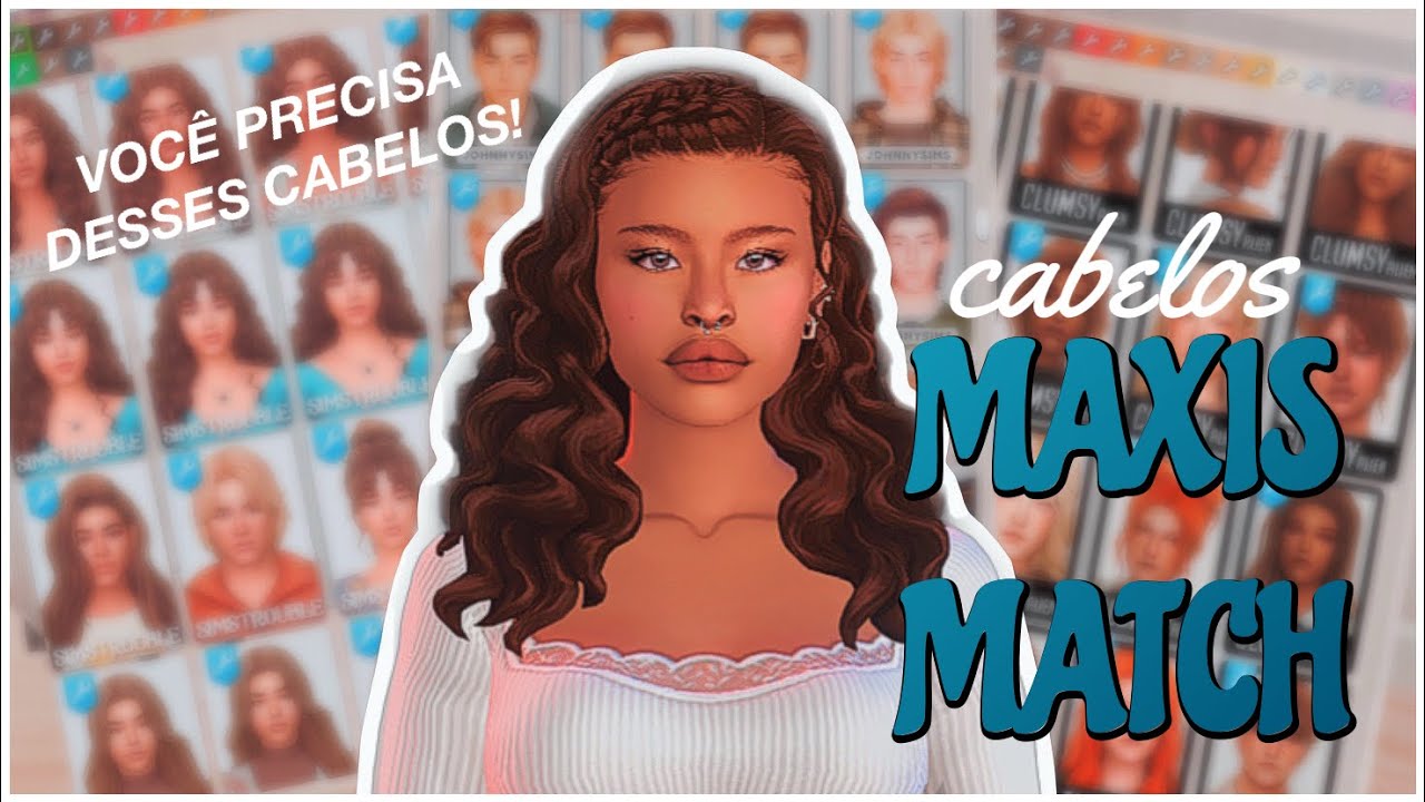 você PRECISA desses CABELOS 🤩 | conteúdo personalizado (cc) | the sims 4