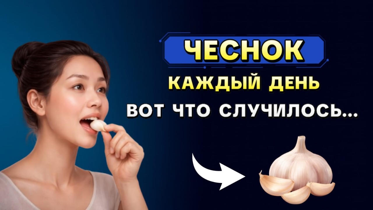 Она ела чеснок каждый день — вот что произошло с организмом