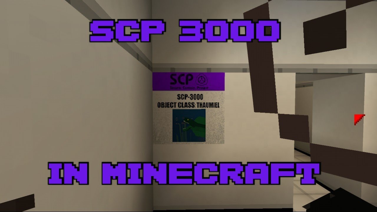 How To Make SCP 3000 Containment Chamber In Minecraft