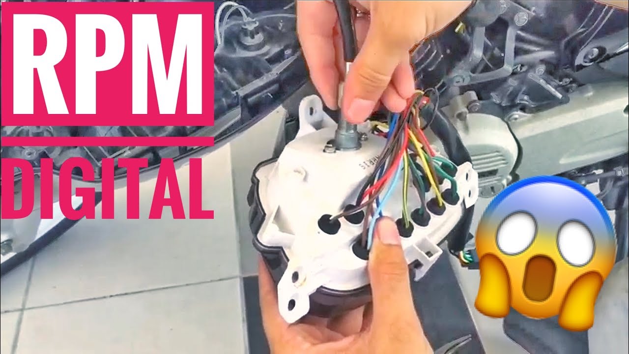 Modenas Dinamik 120 VLOG #01 - CARA NAK PASANG METER RPM DIGITAL!😱