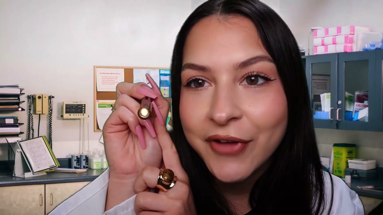ASMR Cranial Nerve Exam ✨Unqualified Doctor✨🤓