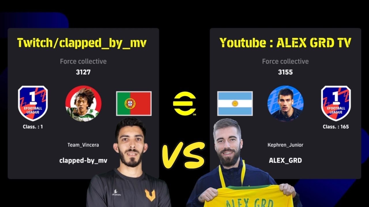 JE JOUE CONTRE LE NUMERO 1 MONDIAL🔥| Alex Grd VS Clapped_by_mv (Top 1 World) |eFootball™ 2024