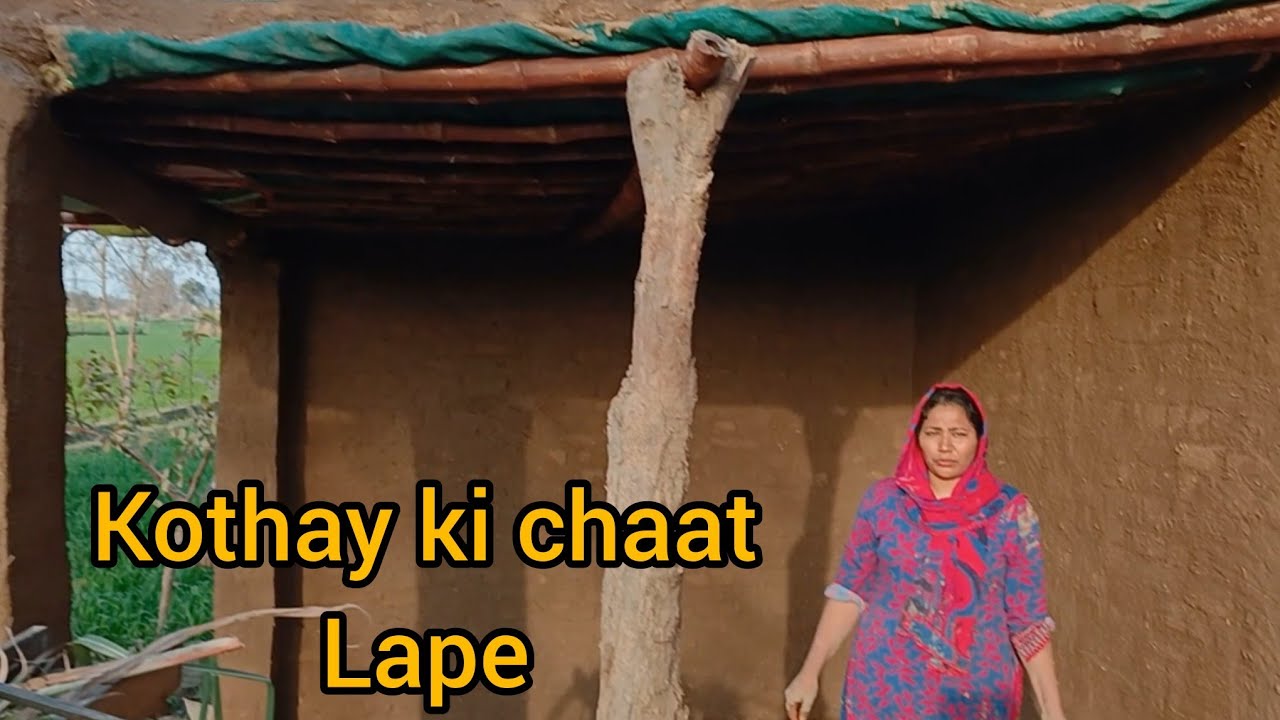 Aj Kothay Ki Chaat lepi || pendu Family ||