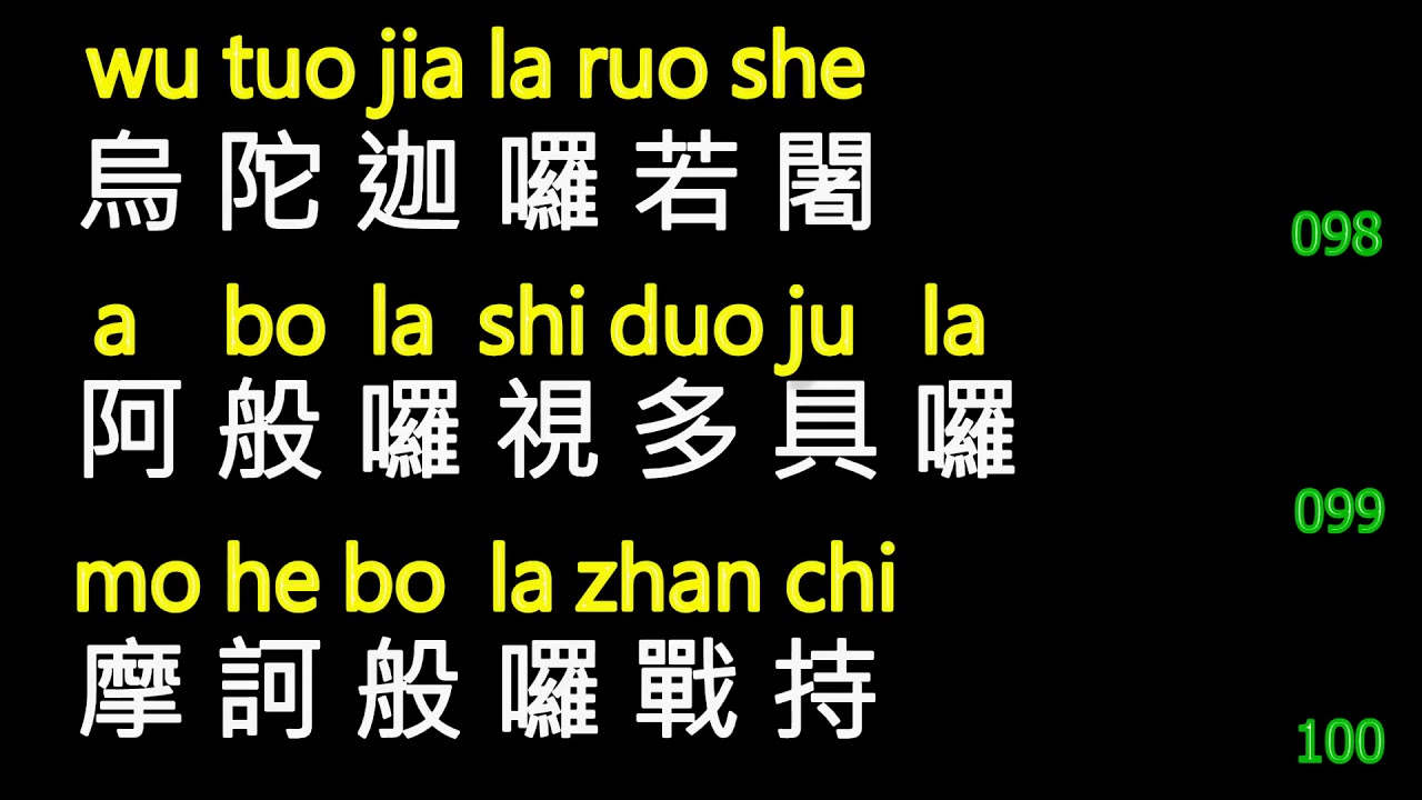 City of Ten Thousand Buddhas - Shurangama Mantra / 萬佛城 - 楞嚴咒