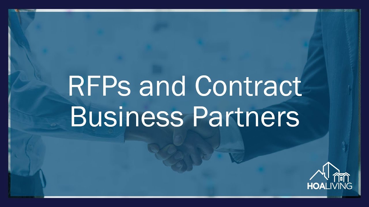 RFPs & Contract Business Partners