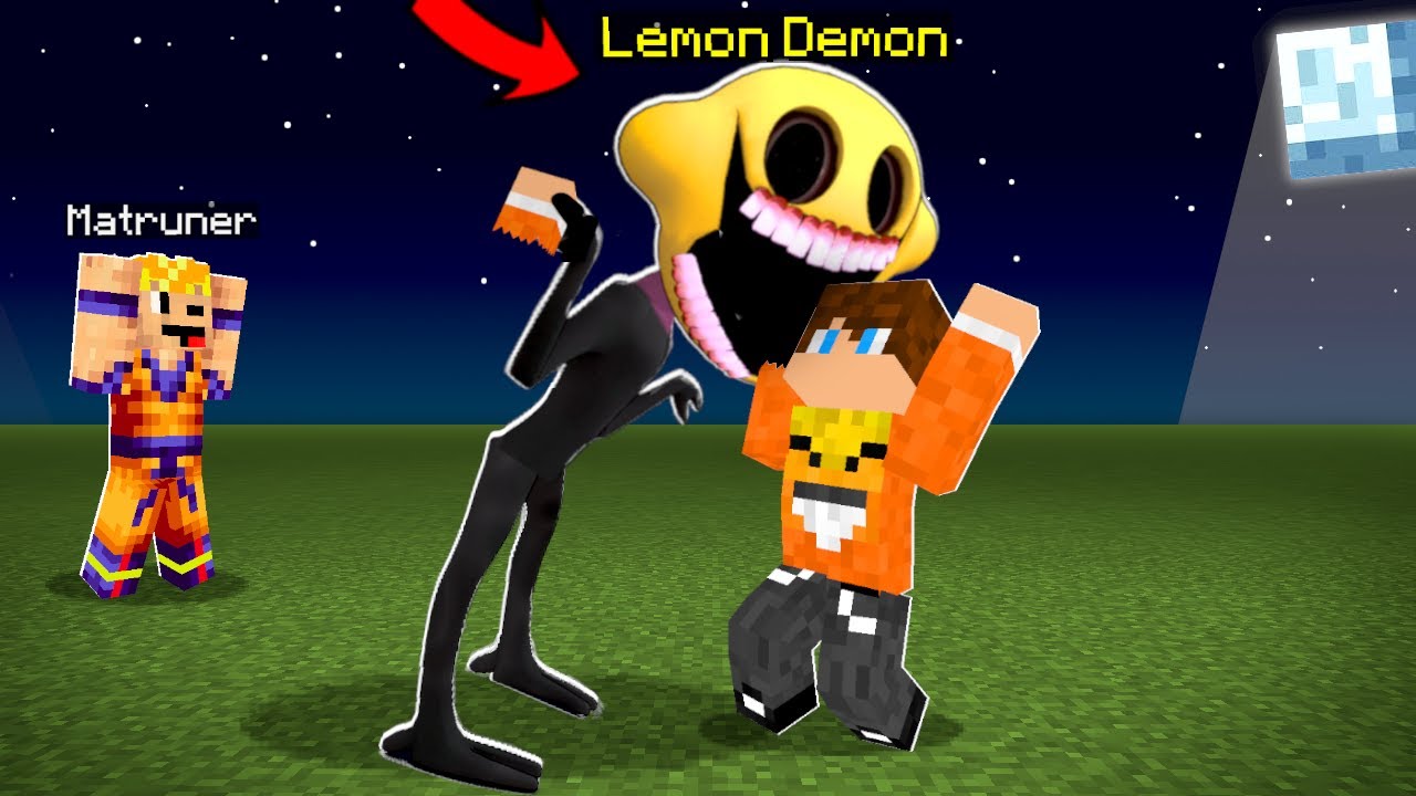 LEMON DEMON CHCE ZJEŚĆ MOJEGO PRZYJACIELA w MINECRAFT!