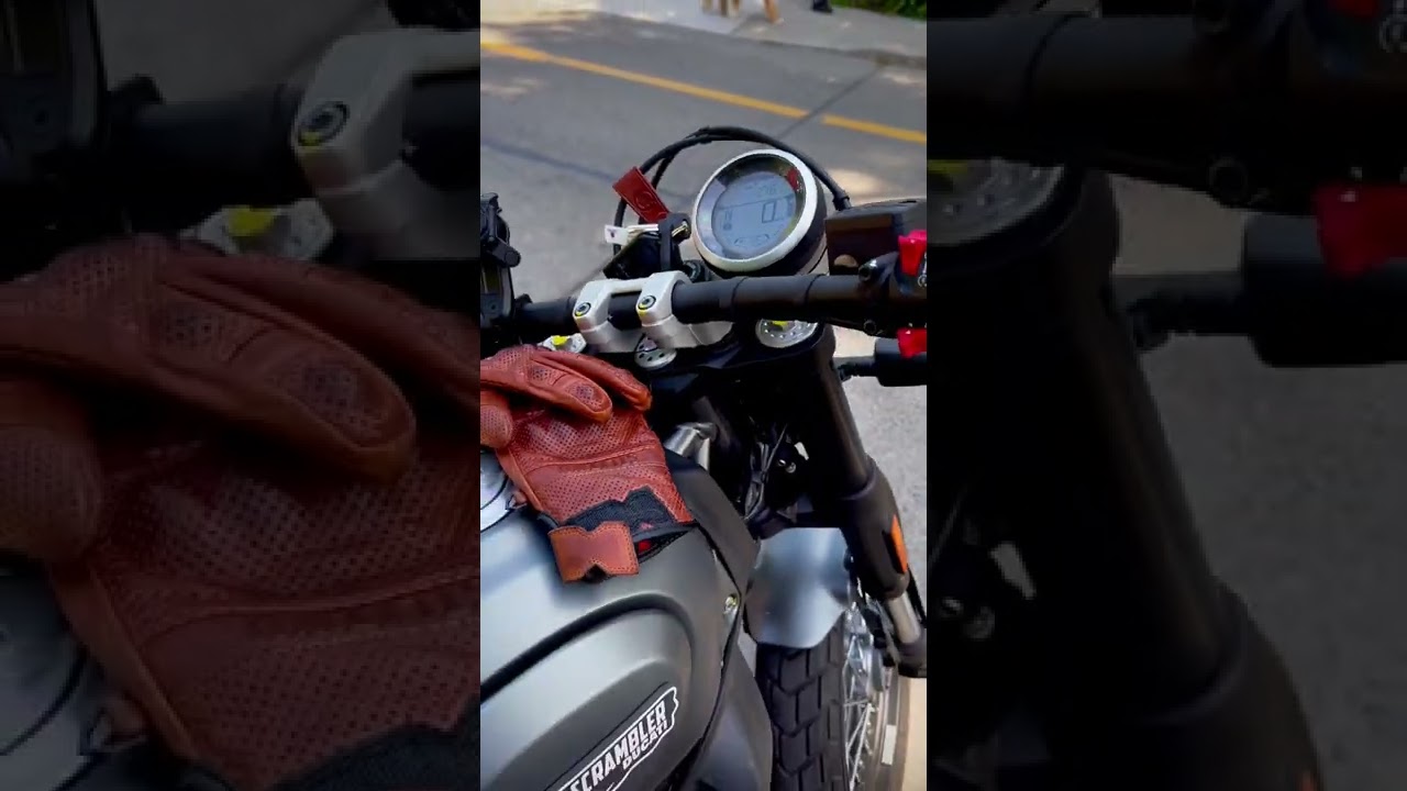 What does the Ducati Scrambler Nightshift engine sound like?