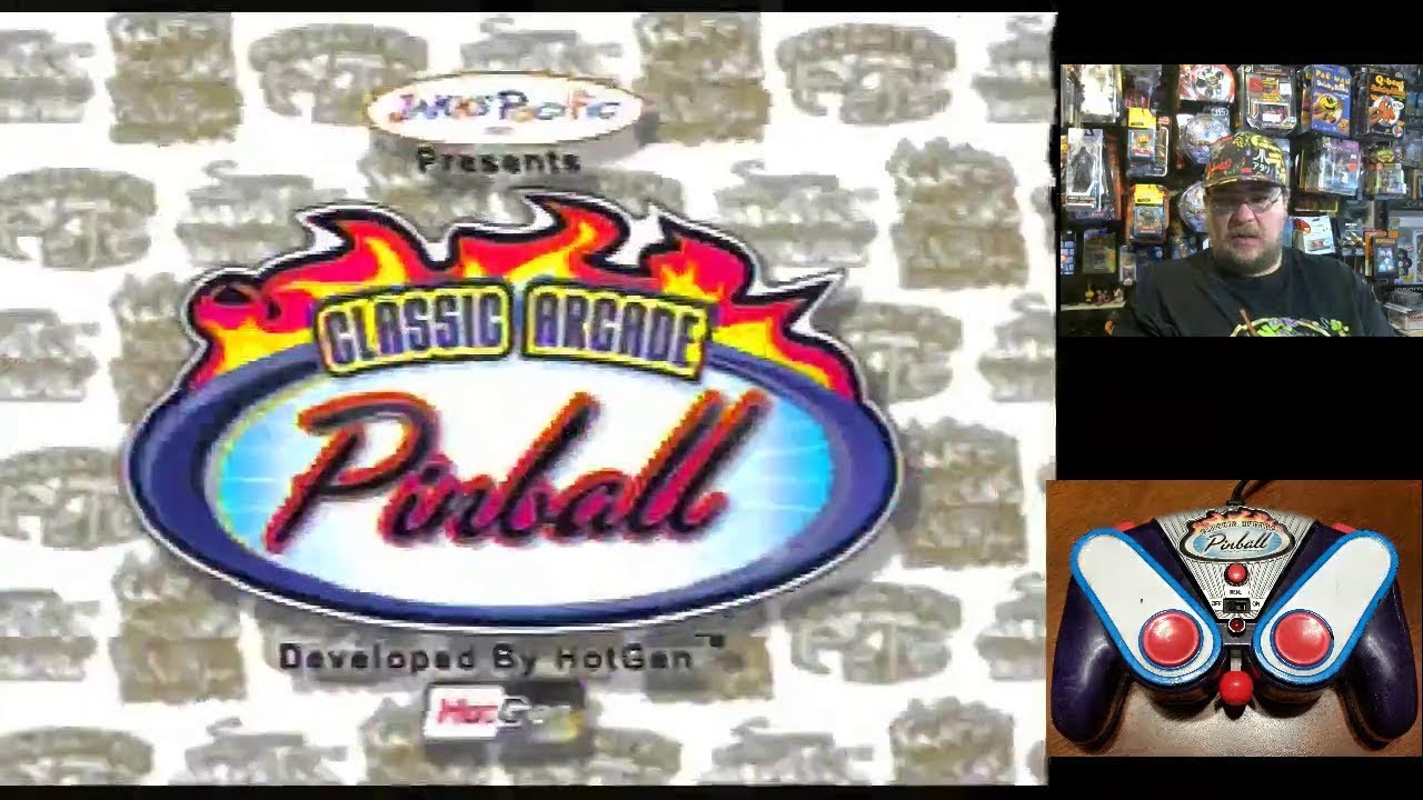 Classic Arcade Pinball Jakks Pacific Plug & Play - brief game play