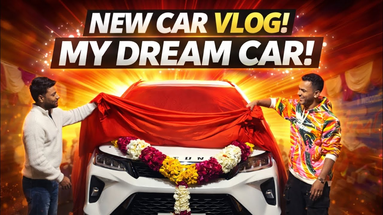 Dream Car Delivery Day | Karan Ambala Vlogs | Fortuner Legender Delivered Day…