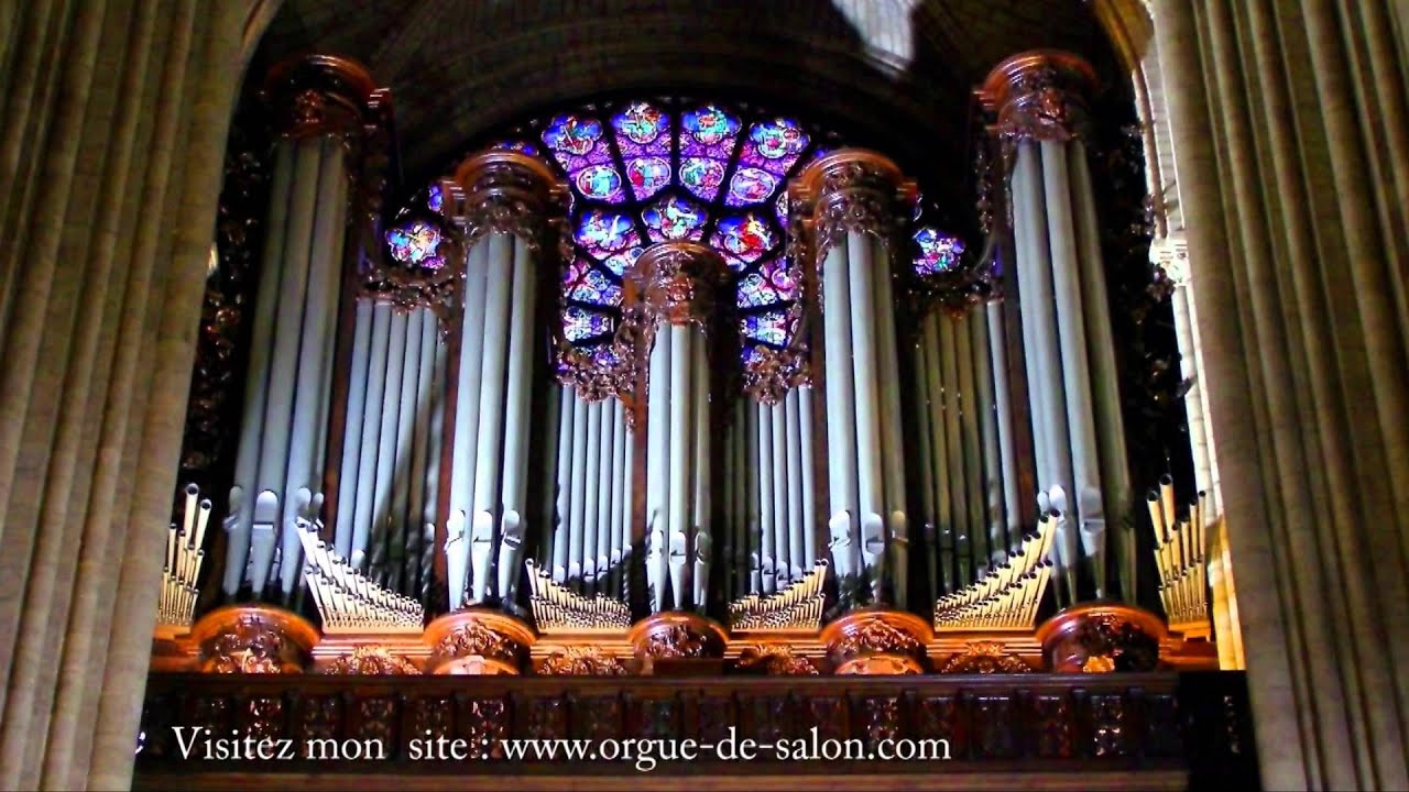 J.S. Bach : Toccata and fuga in d minor at Notre Dame de Paris (Best Version Ever)
