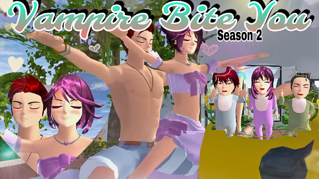 🧛🏻‍♂️BITE YOU S2| My Husband Bulol (Bucin Tolol)🙈 EPS 35||Drama Sakura School Simulator