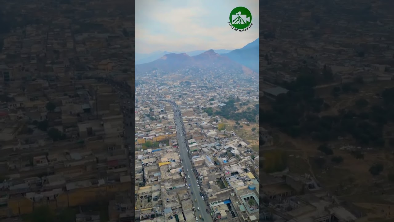 Batkhela Bazar Aerial View 4k || Batkhela Bazar Aerial shots || Drone shots #uom #minivlog #camera