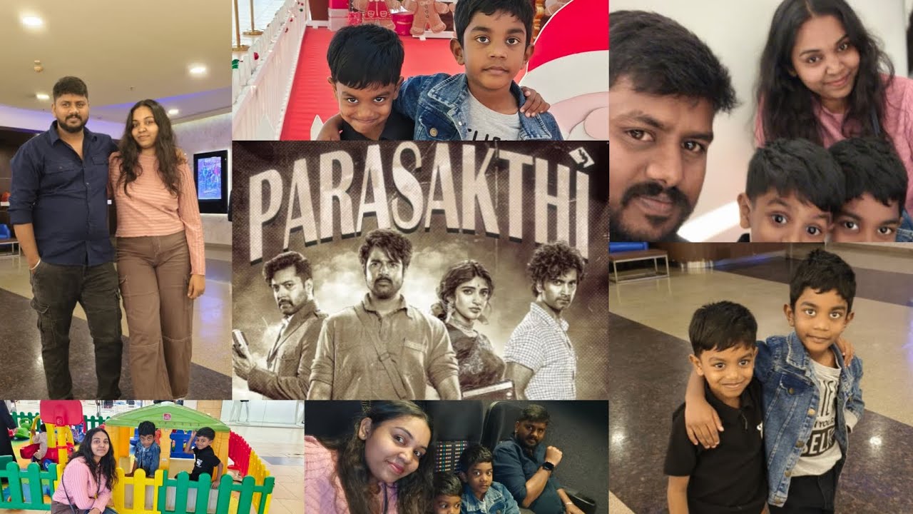 Parasakthi movie with family at orion east mall bangalore#parasakthi #shivakarthikeyan #viral #tamil