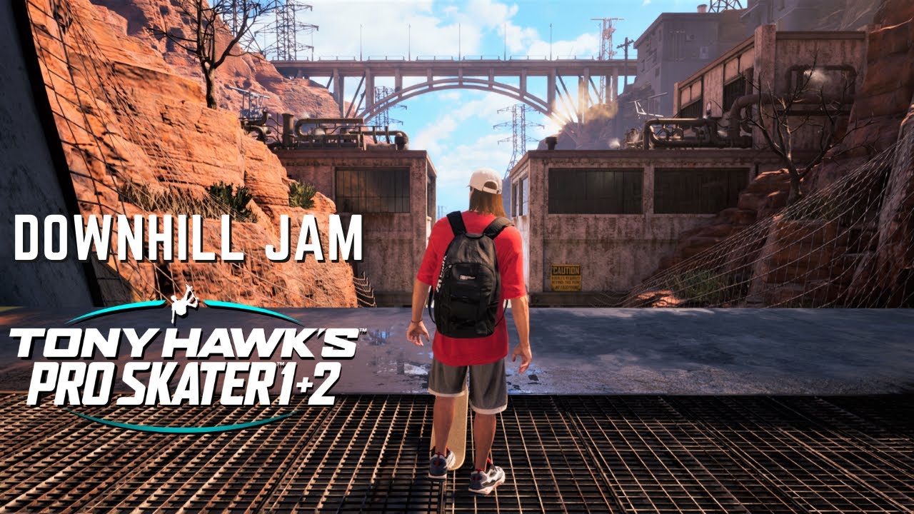 TONY HAWK'S PRO SKATER 1 + 2: Downhill Jam - All Goals and Collectibles!