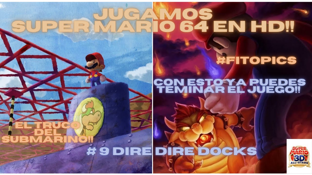 CON ESTO YA PUEDES TERMINAR EL JUEGO! | GUIA SUPER MARIO 64 #9| FITOPICS