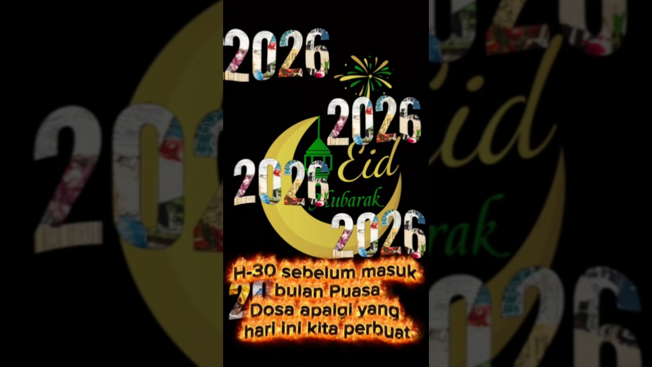 Udah H-30 aj, sedih klo inget yg tahun kemarin 🥲 